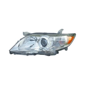 Headlight Assembly Composite Left USA Built CAPA for Toyota Camry Base LE XLE 2010-2011