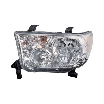 Headlight Assembly Composite Left w/Level Adjuster CAPA for Toyota Tundra 2009-2013