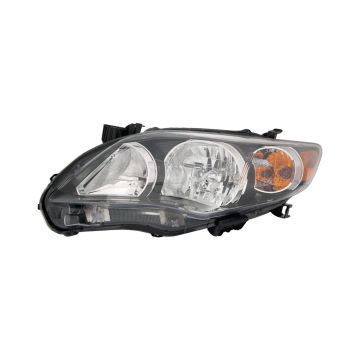 Headlight Assembly Composite Left Canada Built for Toyota Corolla S XRS 2011-2013