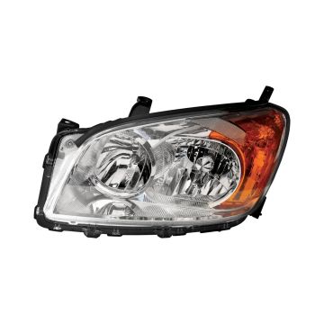 Headlight Assembly Composite Left USA Built for Toyota RAV4 Limited Base 2009-2012