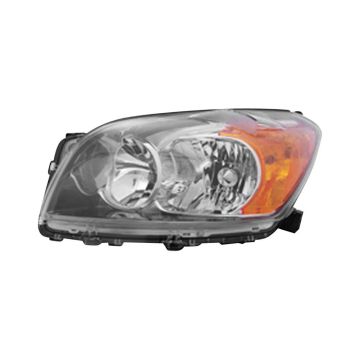 Headlight Assembly Composite Left USA Built for Toyota RAV4 Sport 2009-2012