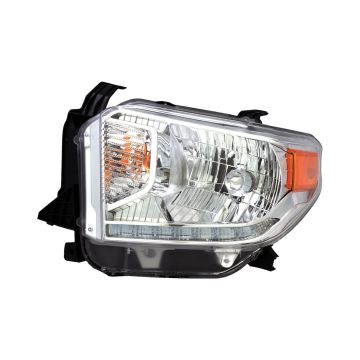 Headlight Assembly Composite Left Halogen LED Daytime Running Lights for Toyota Tundra Platinum 1794 Edition 2014-2017