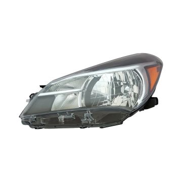 Headlight Assembly Composite Left Multi-Reflector Type for Toyota Yaris 2015-2017