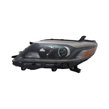 Headlight Assembly Composite Left Halogen w/LED DRL for Toyota Sienna SE 2015-2019