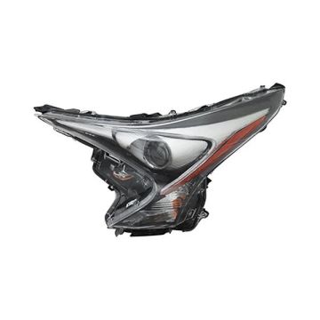 Headlight Assembly Composite Left w/o Fog Lamps for Toyota Prius Base Two Eco 2016-2018