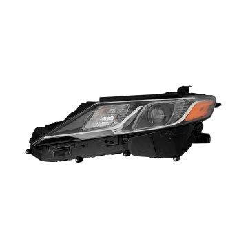 Headlight Assembly Composite Left North America Built CAPA for Toyota Camry L LE SE 2018
