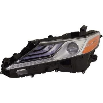 Headlight Assembly Composite Left w/o Adaptive Headlamps CAPA for Toyota Camry XLE Navi XLE Hybrid XLE XSE 2019-2024