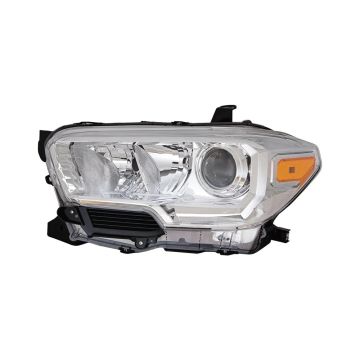 Headlight Assembly Composite Left w/o LED Daytime Running Lamps w/o Fog Lamps for Toyota Tacoma 2019-2023