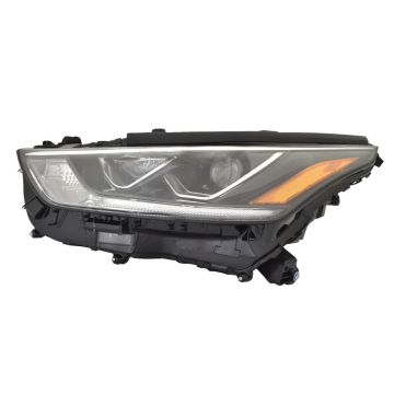 Headlight Assembly Composite Left LED w/o Adaptive Headlamps Projector Type for Toyota Highlander Limited 2020-2023