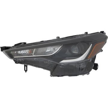 Headlight Assembly Composite Left for Toyota Corolla Cross L LE Hybrid SE Hybrid S 2022-2024