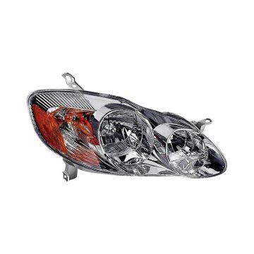 Headlight Assembly Composite Right for Toyota Corolla S 2003-2004