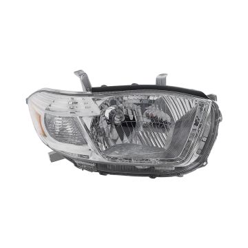 Headlight Assembly Composite Right Japan Built for Toyota Highlander Limited Base 2008-2010