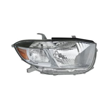 Headlight Assembly Composite Right Japan Built for Toyota Highlander Sport Sport Premium 2008-2010