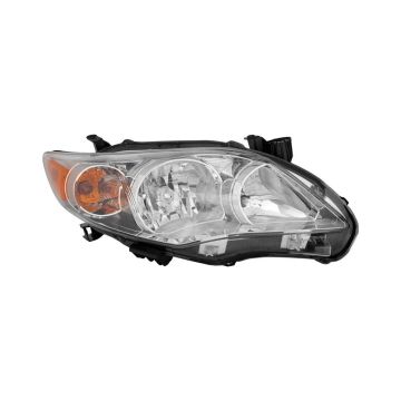 Headlight Assembly Composite Right Canada Built for Toyota Corolla Base LE CE 2011-2013