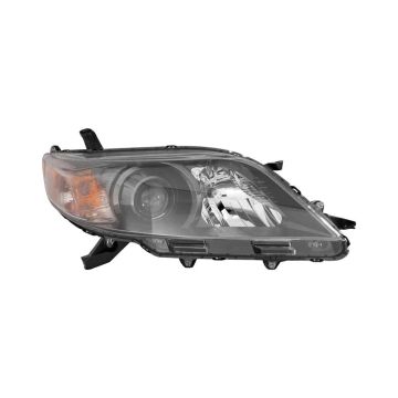 Headlight Assembly Composite Right Halogen CAPA for Toyota Sienna SE 2011-2014