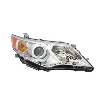 Headlight Assembly Composite Right Halogen CAPA for Toyota Camry L LE Hybrid LE Hybrid XLE XLE Hybrid SE 2012-2014