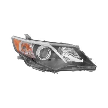 Headlight Assembly Composite Right Halogen CAPA for Toyota Camry SE SE Sport 2012-2014