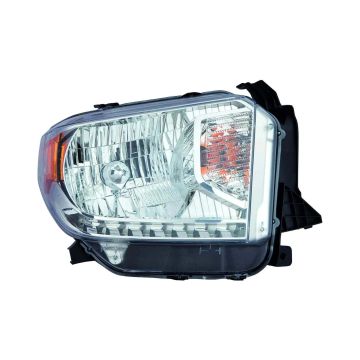 Headlight Assembly Composite Right Halogen w/Level Adjuster for Toyota Tundra Limited SR SR5 2014-2017