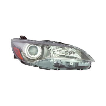 Headlight Assembly Composite Right Halogen Projector Type for Toyota Camry Hybrid SE SE XLE Special Edition 2015-2017