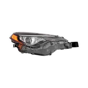 Headlight Assembly Composite Right Bi-LED w/LED DRL for Toyota Corolla L LE LE Eco CE 2017-2019
