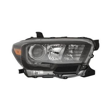 Headlight Assembly Composite Right w/LED DRL w/LED Fog Lamps for Toyota Tacoma 2017-2019