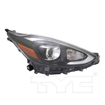 Headlight Assembly Composite Right for Toyota Prius C 2018-2019