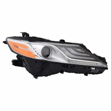 Headlight Assembly Composite Right w/o Adaptive Headlamps for Toyota Camry XLE Navi XLE Hybrid XLE XSE 2019-2024