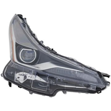 Headlight Assembly Composite Right w/o Adaptive Headlamps w/Fog Lamps for Toyota Prius 2019-2022