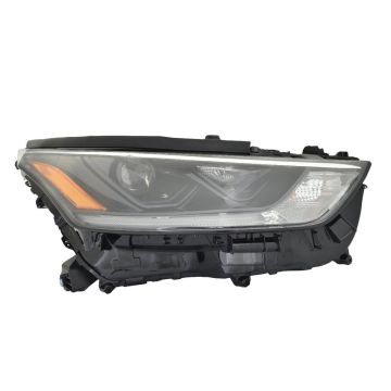 Headlight Assembly Composite Right CAPA for Toyota Highlander L LE Hybrid LE Hybrid XLE XLE 2021