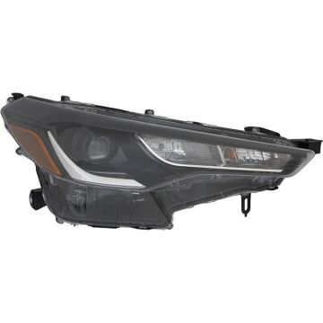 Headlight Assembly Composite Right for Toyota Corolla Cross L LE Hybrid SE Hybrid S 2022-2024