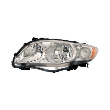 Headlight Lens Housing Left Japan Built for Toyota Corolla 2009-2010