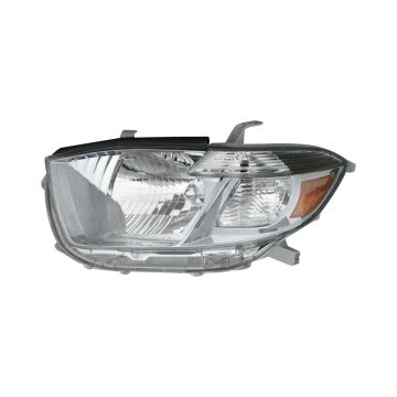 Headlight Lens Housing Left for Toyota Highlander Hybrid Limited Hybrid 2008-2010