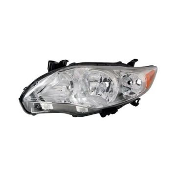 Headlight Lens Housing Left Japan Built for Toyota Corolla 2011-2013