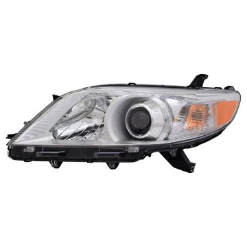 Headlight Lens Housing Left HID CAPA for Toyota Sienna 2011-2014