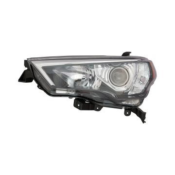 Headlight Lens Housing Left CAPA for Toyota 4Runner 2014-2020