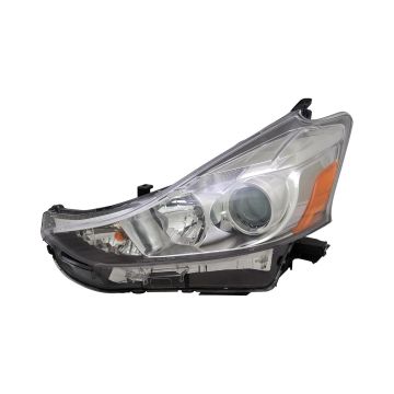 Headlight Lens Housing Left Halogen for Toyota Prius V 2015-2018