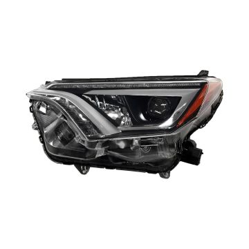 Headlight Lens Housing Left LED Japan Built for Toyota RAV4 2016-2018