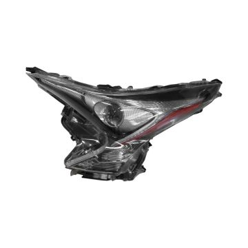 Headlight Lens Housing Left w/Fog Lamps From 2-16 for Toyota Prius 2016-2018