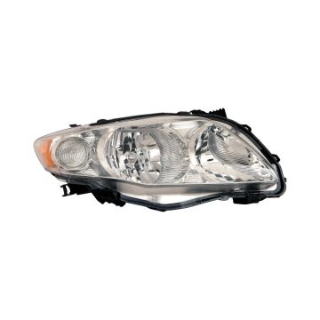 Headlight Lens Housing Right Japan Built for Toyota Corolla 2009-2010