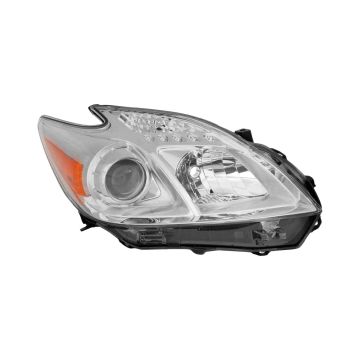 Headlight Lens Housing Right Halogen for Toyota Prius 2012-2015