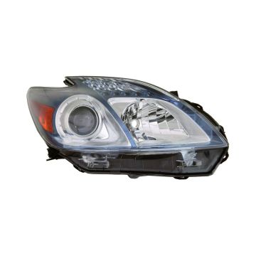 Headlight Lens Housing Right CAPA for Toyota Prius Plug-In 2012-2015