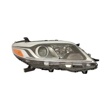 Headlight Lens Housing Right HID for Toyota Sienna 2015-2020