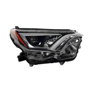Headlight Lens Housing Right LED Japan Built for Toyota RAV4 2016-2018