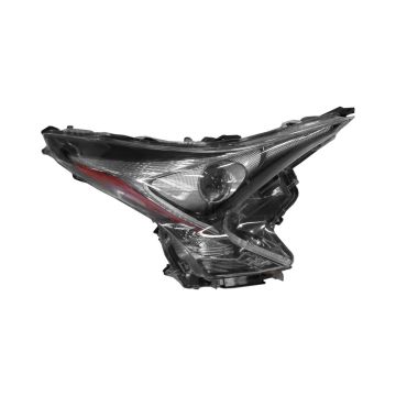 Headlight Lens Housing Right w/Fog Lamps From 2-16 for Toyota Prius 2016-2018