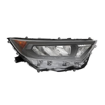 Headlight Lens Housing Right Japan Built for Toyota RAV4 LE Hybrid LE 2019-2022