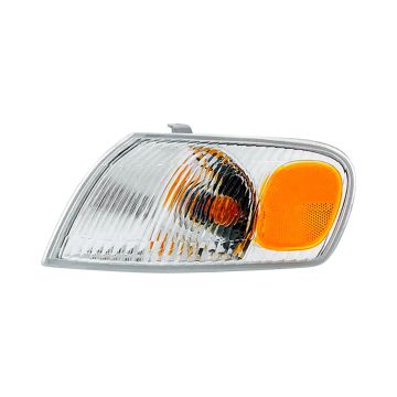Parking Light Assembly Left Includes Signal & Marker Lamps CAPA for Toyota Corolla 1998-2000