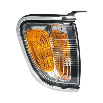 Parking Light Assembly Right Park/Marker Combo w/Chrome Bezel for Toyota Tacoma 2001-2004