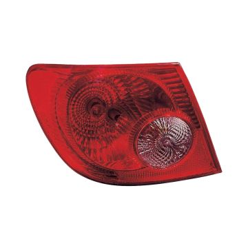 Tail Light Assembly Left for Toyota Corolla 2005-2008