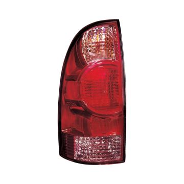Tail Light Assembly Left Clear/Red Center Lens Standard Type for Toyota Tacoma 2005-2015