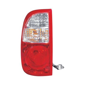 Tail Light Assembly Left w/Standard Bed Clear/Red Lens for Toyota Tundra Standard Cab Pickup Extended Cab Pickup 2005-2006